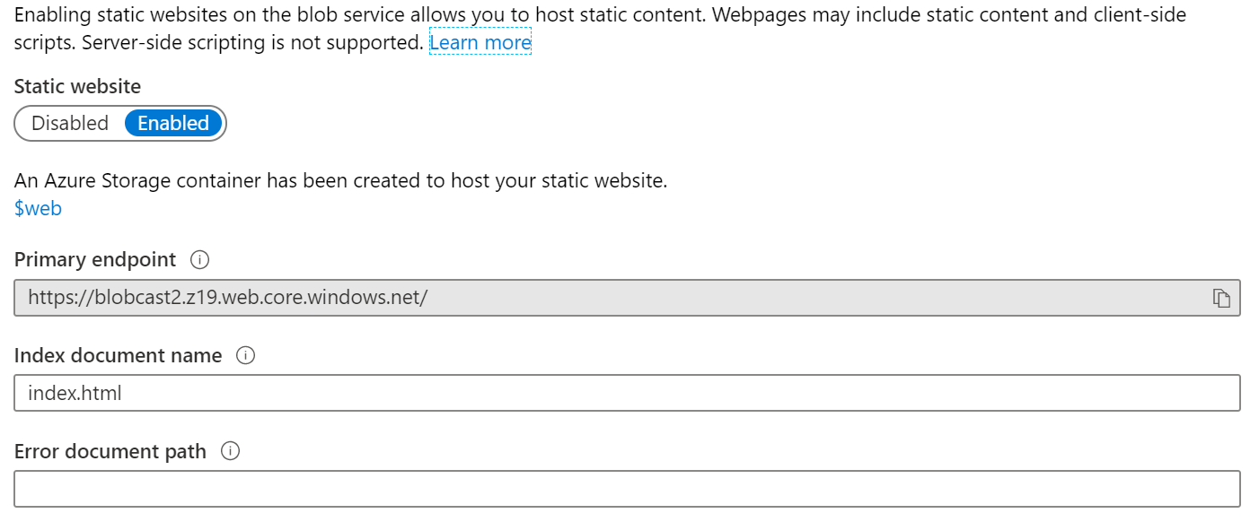 Static Site