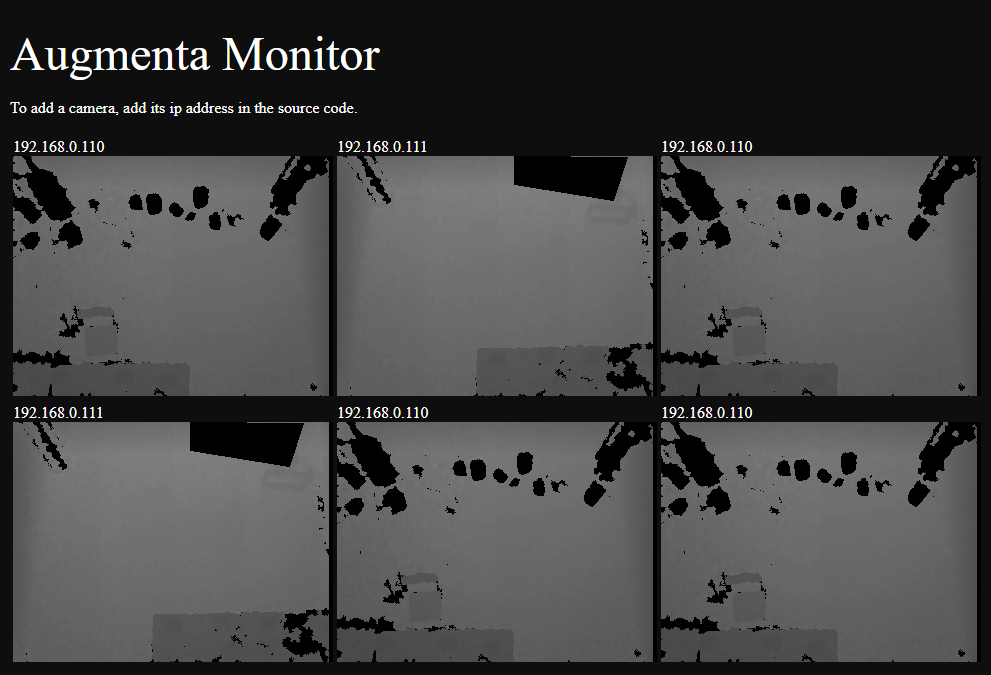 Augmenta Monitor screenshot