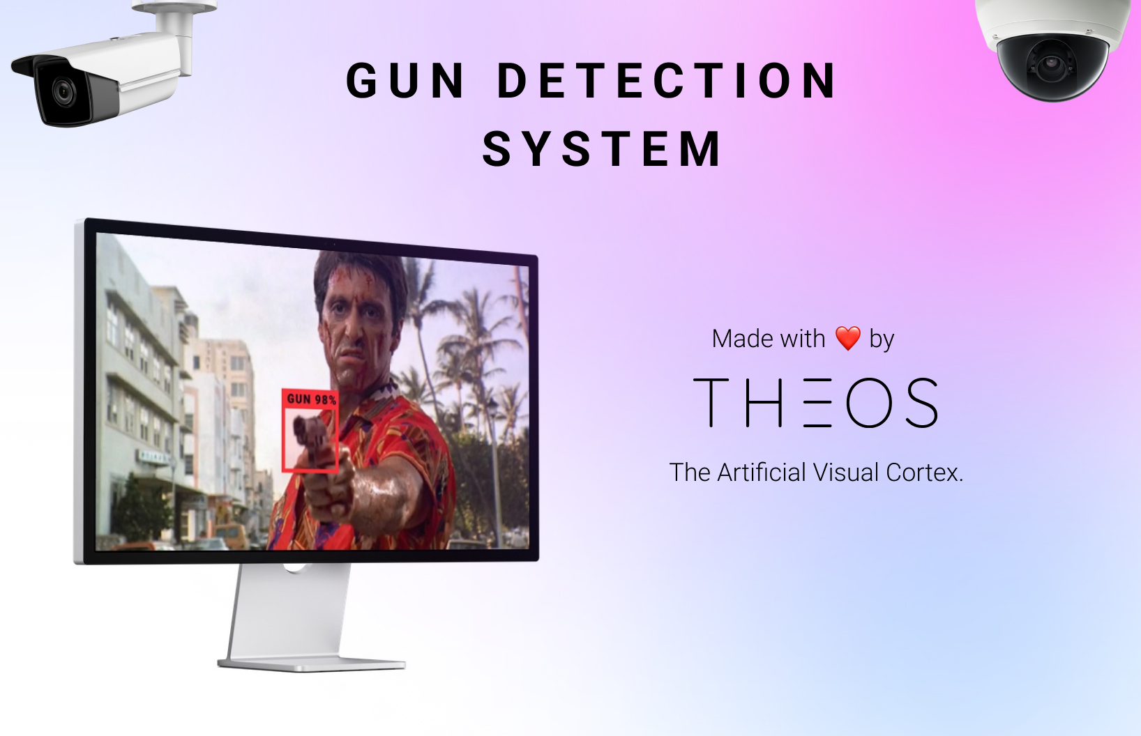 Gun Detection System Made by Theos AI