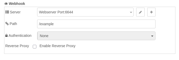 Webhook Template