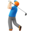 man-golfing