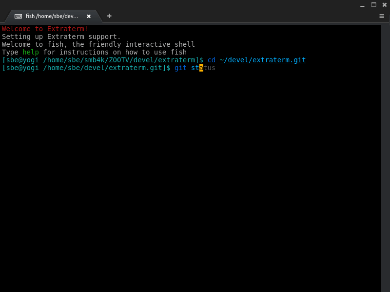 Directly edit and execute command output