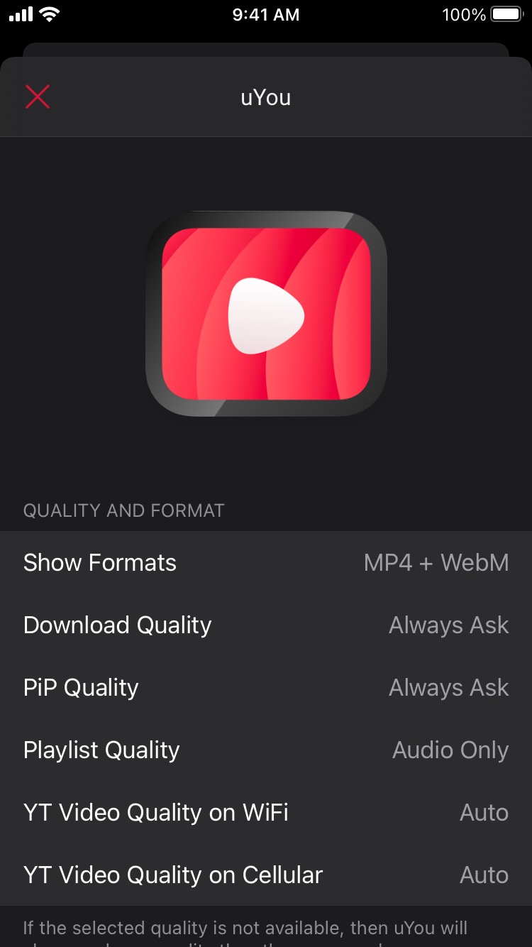 Screenshot 2 of uYouPlus