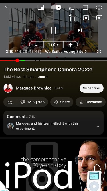 Screenshot 3 of uYouPlus