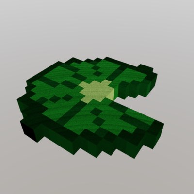 A lily pad generated by examples/lily_pad.rhai