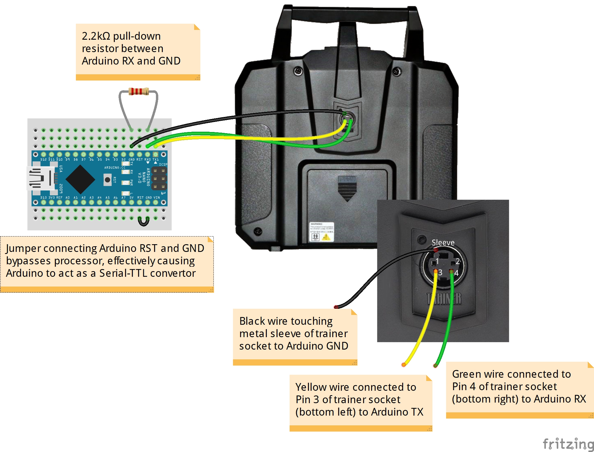 Flashing upgraded firmware using Arduino Nano