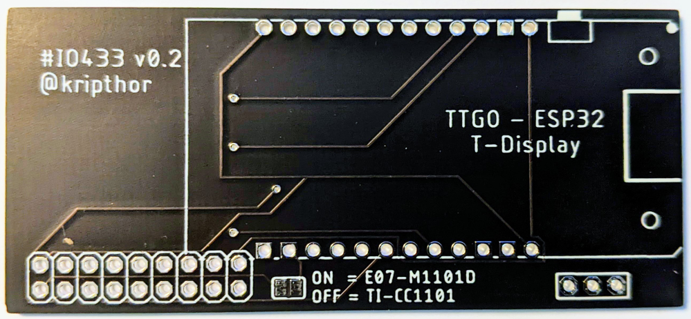 IO433 PCB