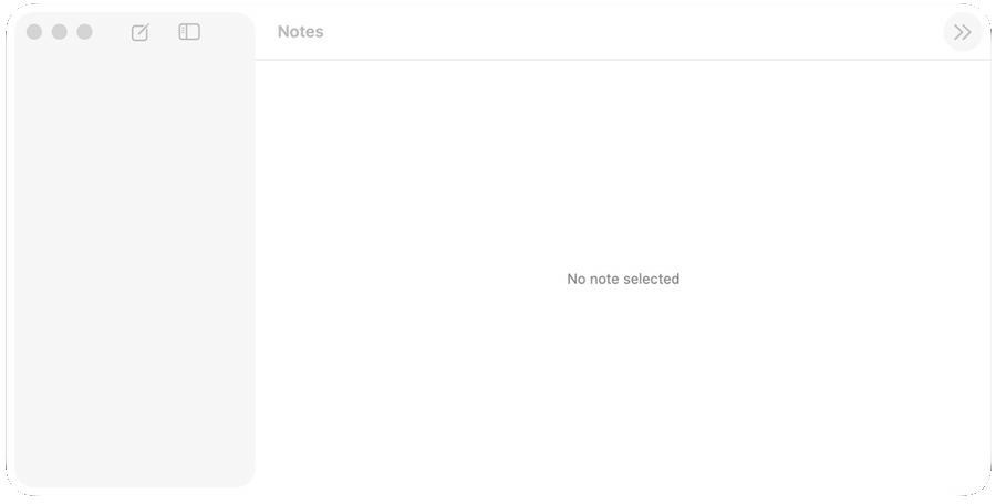 NotesApp driven by one offstage batch call while its window sits behind other windows