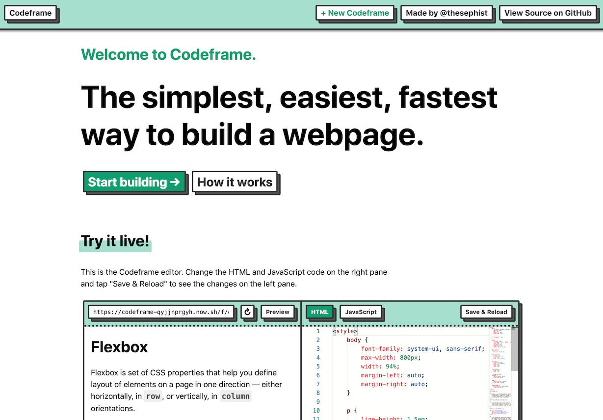 Codeframe.co