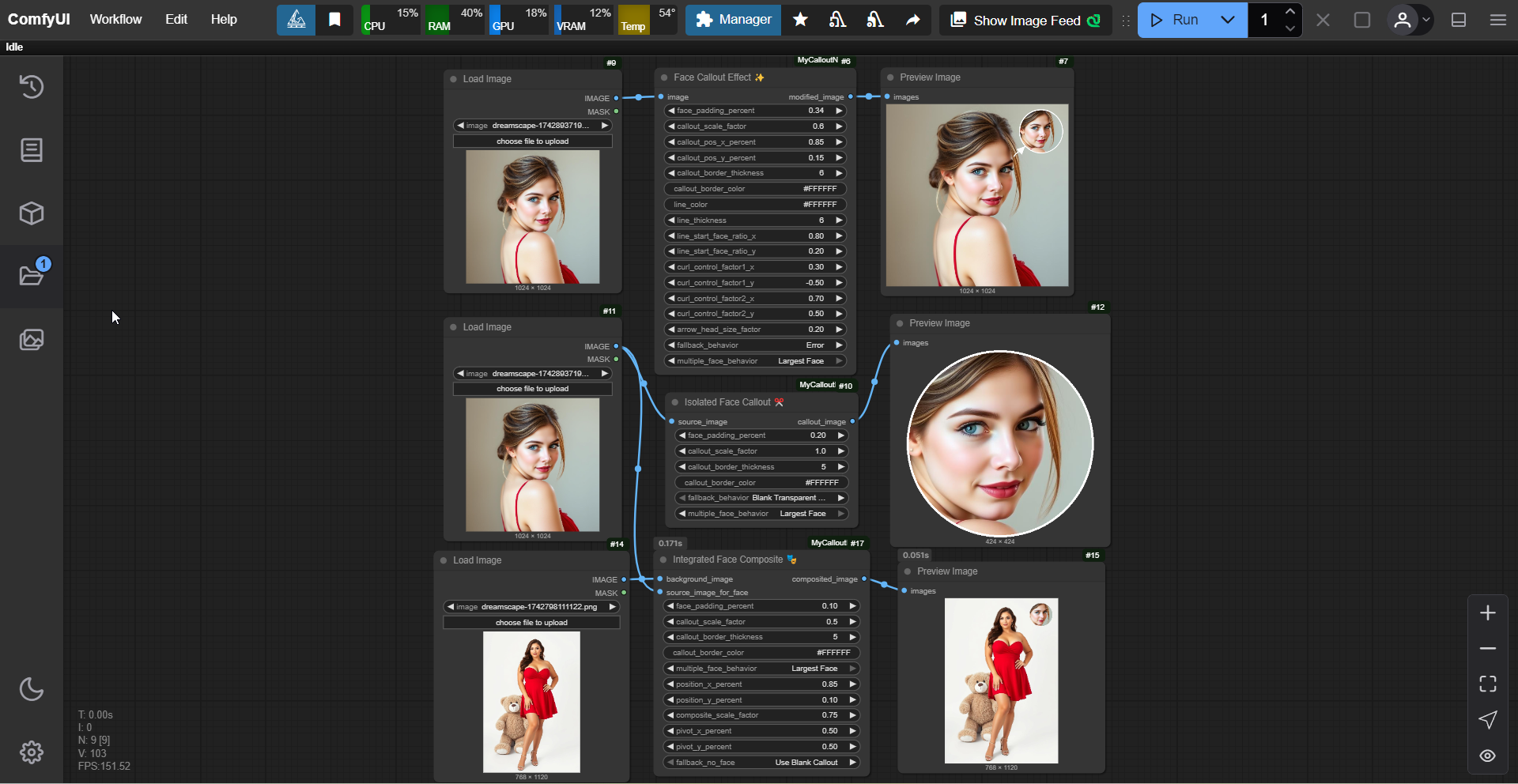 Example Workflow Preview