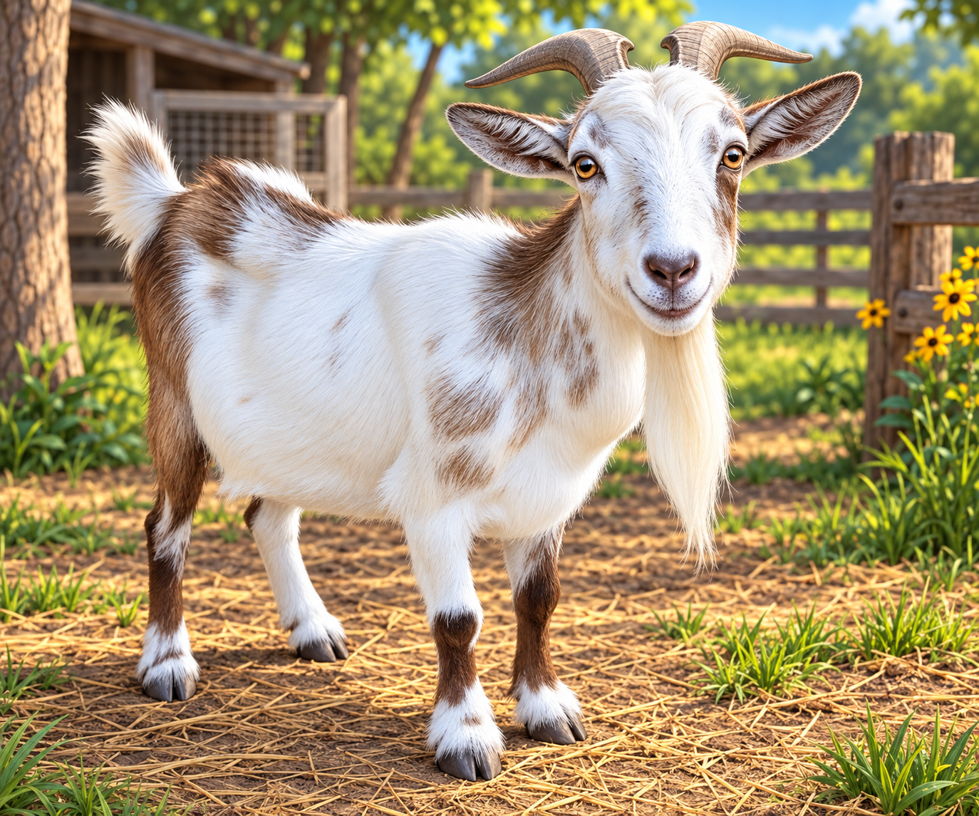 Chachi the goat