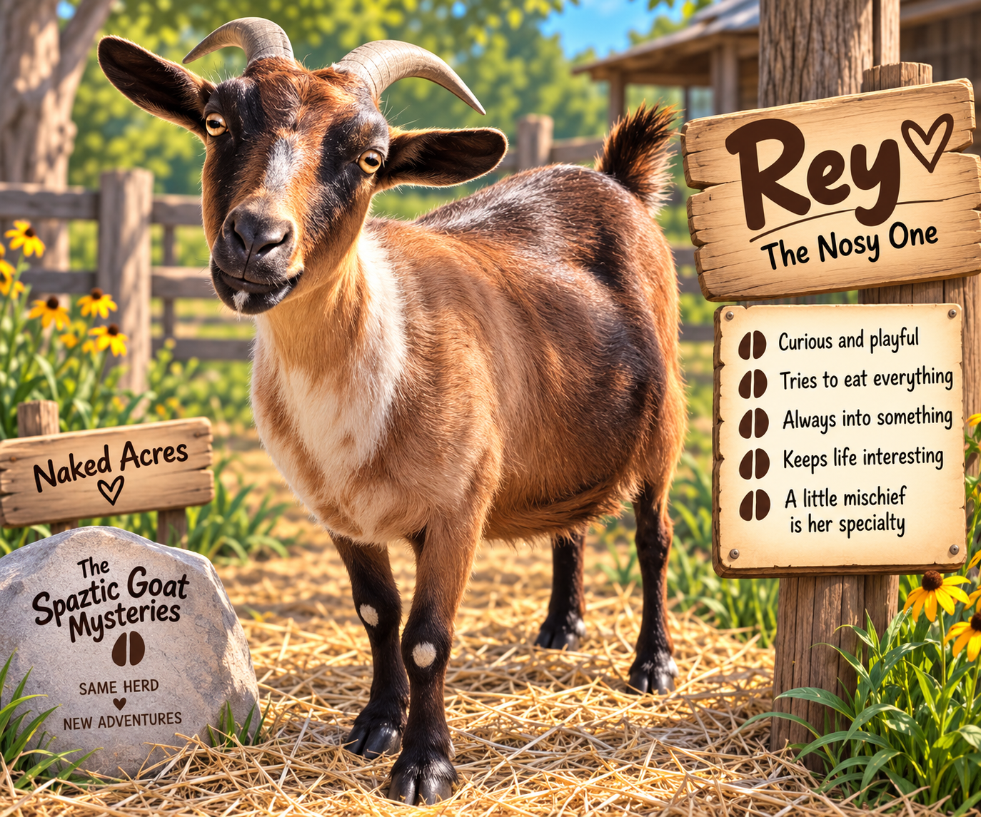 Rey the goat