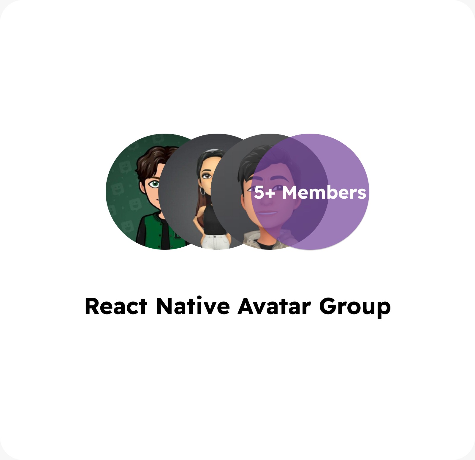 React Native Group Avatar
