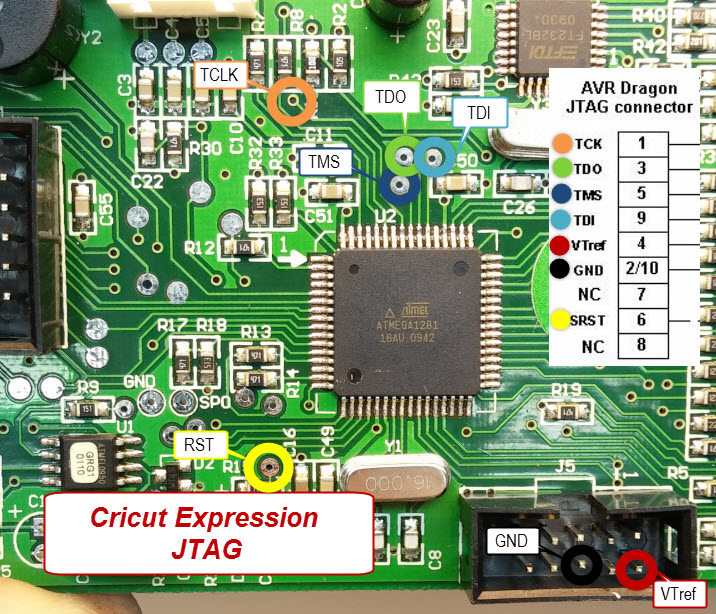 Cricut Expression 1 JTAG