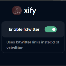 fxtwitter popup