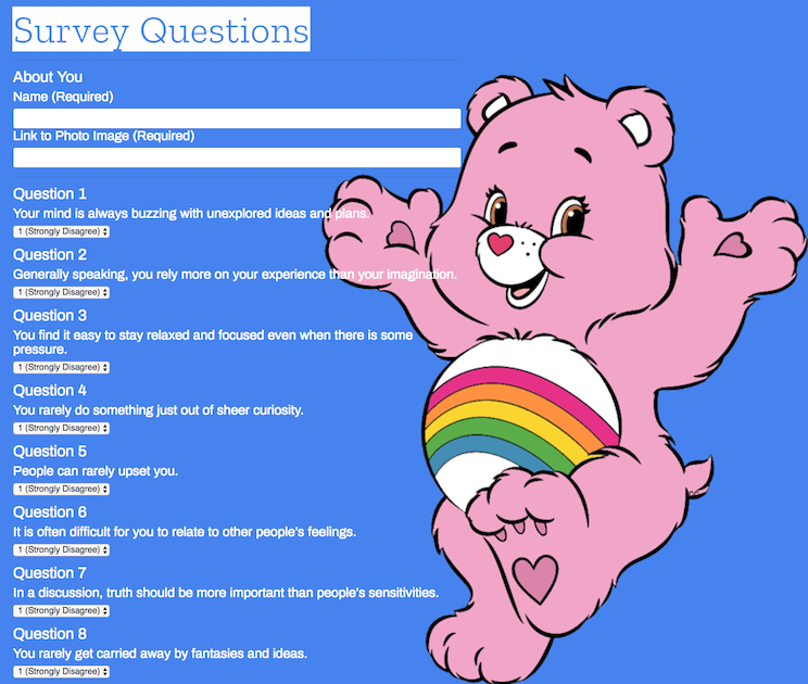 Survey Page