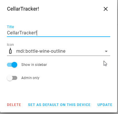 CellarTracker! Dashboard Creation