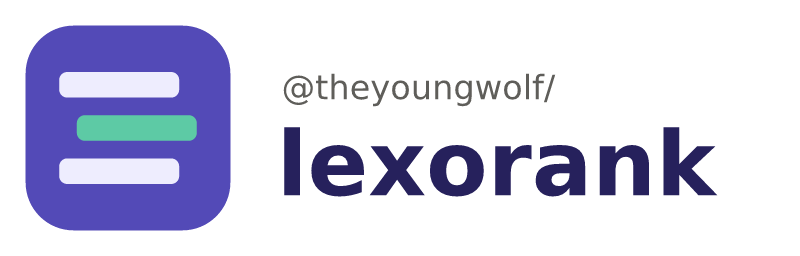 @theyoungwolf/lexorank