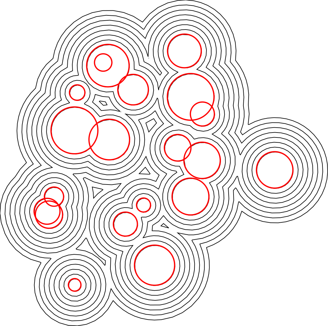 metaballs based on circles