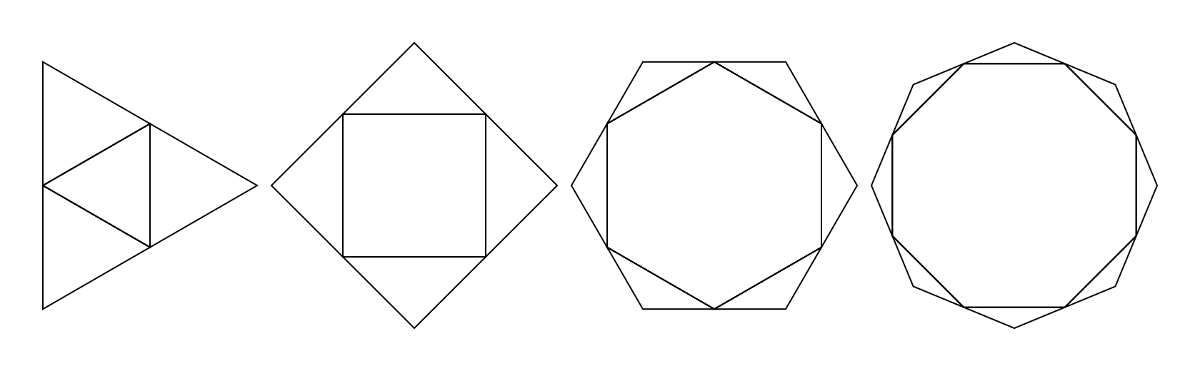 diagram of tessellated polygons