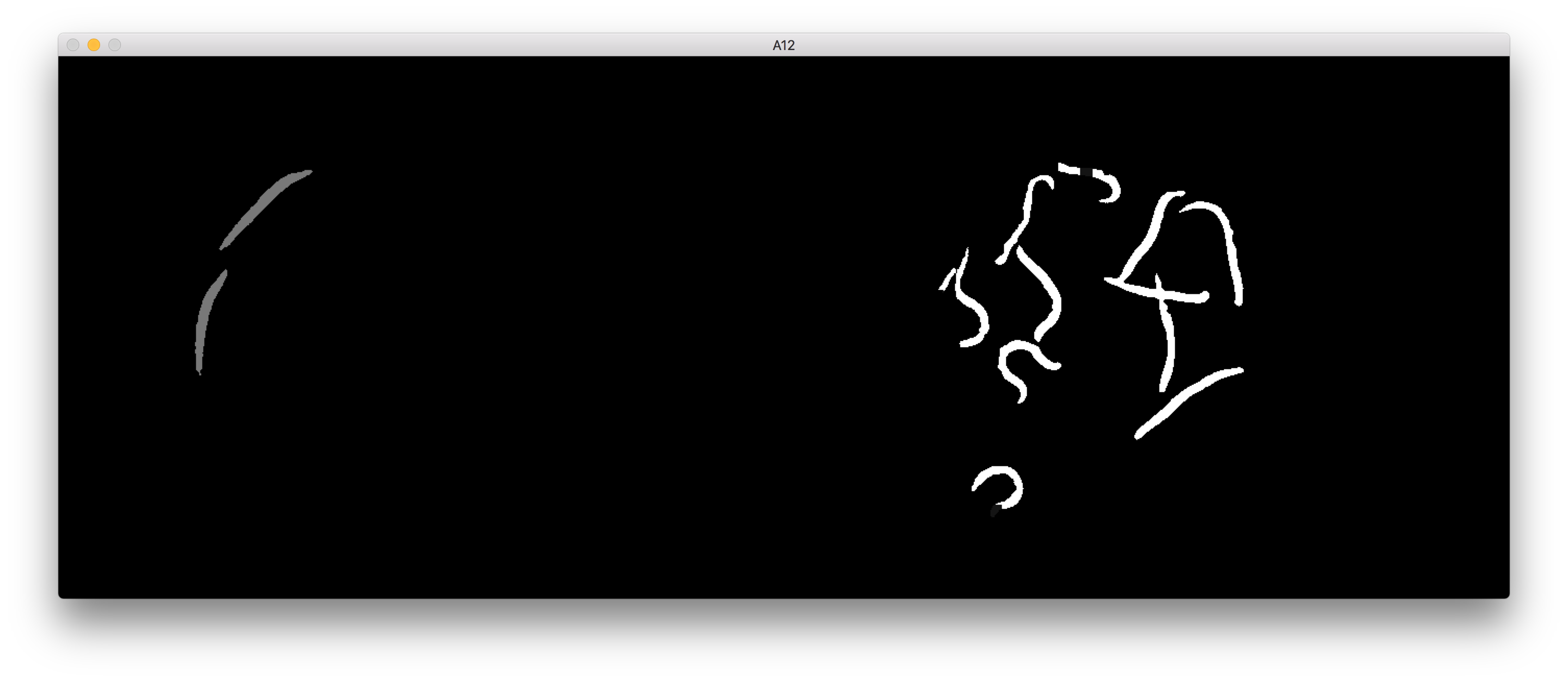 Most of the worms in W1 (Left) are absent, but some worms found in w1 are not found in W2 (Right).