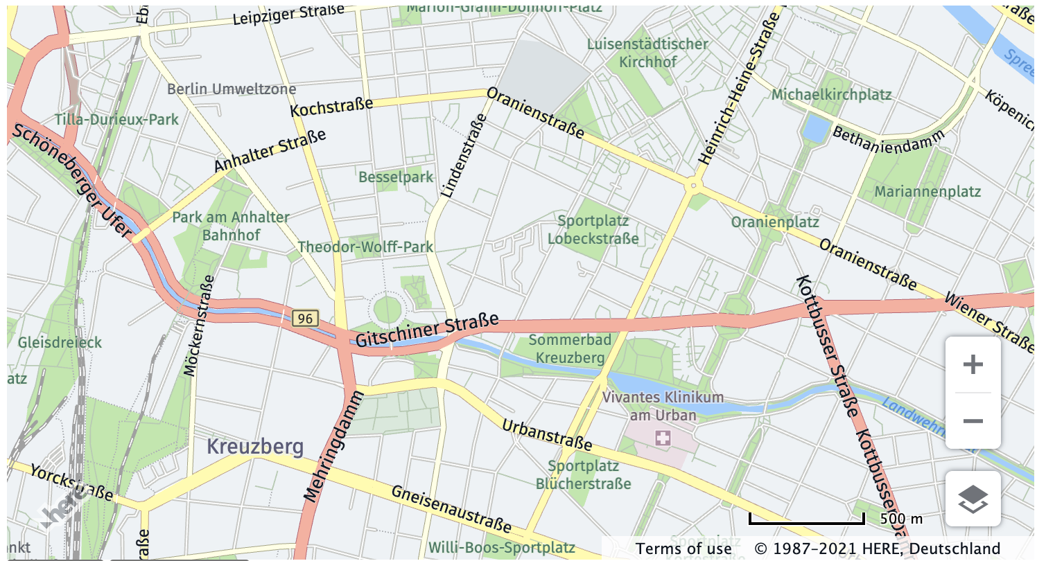 Demo Map of Berlin