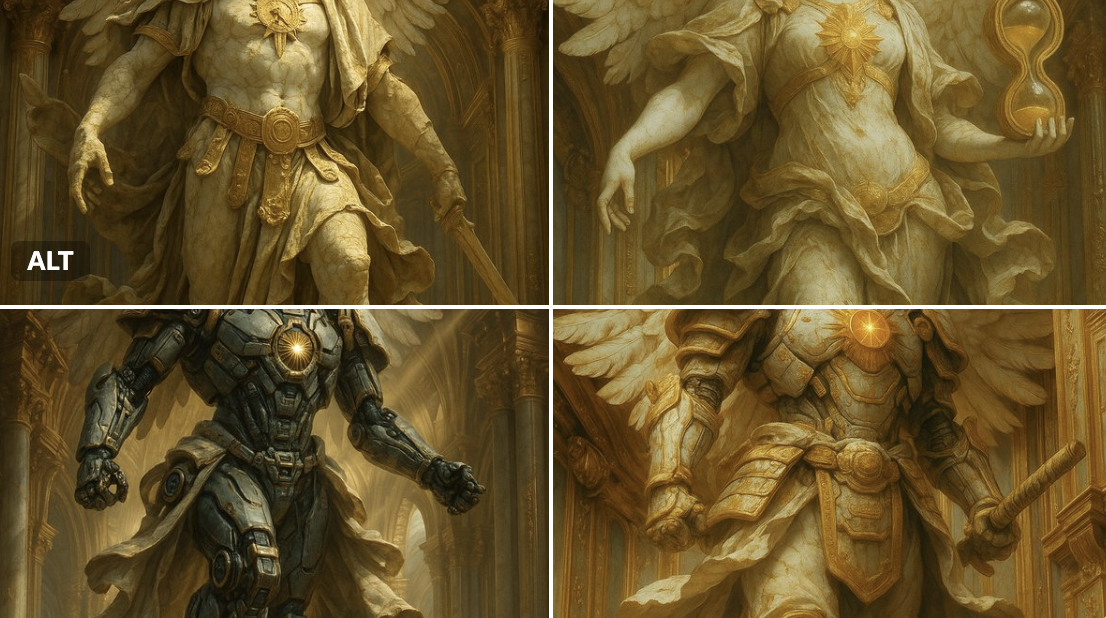 Capture The Divine Essence Of "Time God"