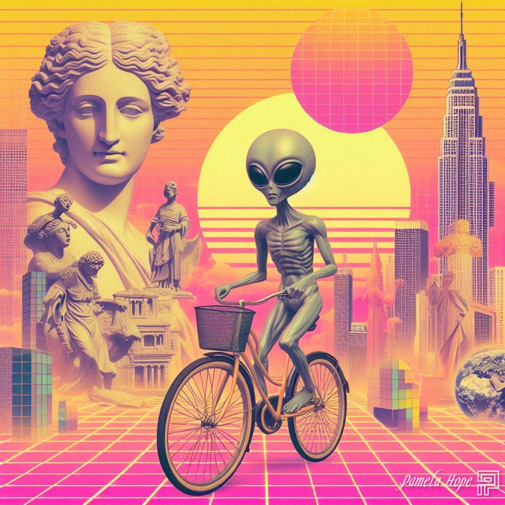 Surreal Vaporwave Visuals result 2
