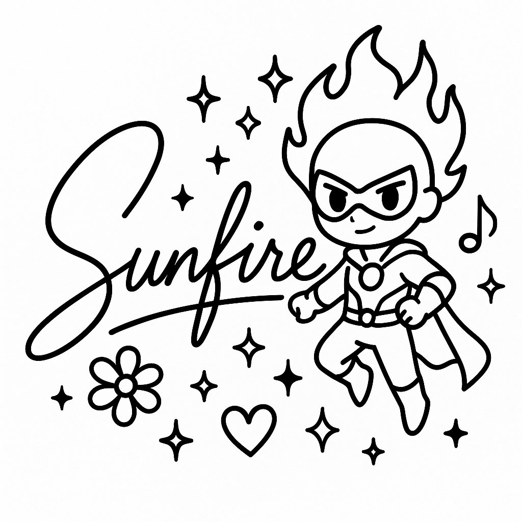 Minimalist Anime-style Character Signatures result 2