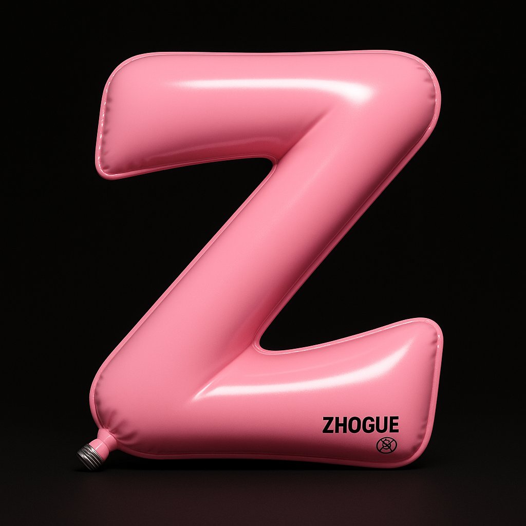 Custom 3D Typography Balloons