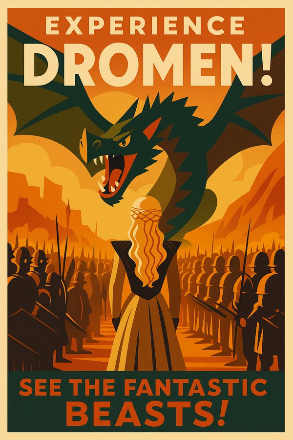 Vibrant 1950s Promotional Posters result 2