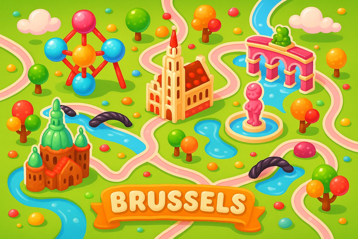 Vibrant, Kid-friendly 2D City Maps In Candy Crush result 2