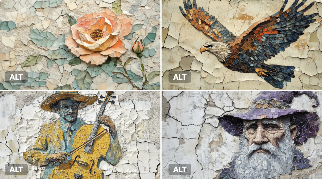 Craft A Rustic Mosaic Mural