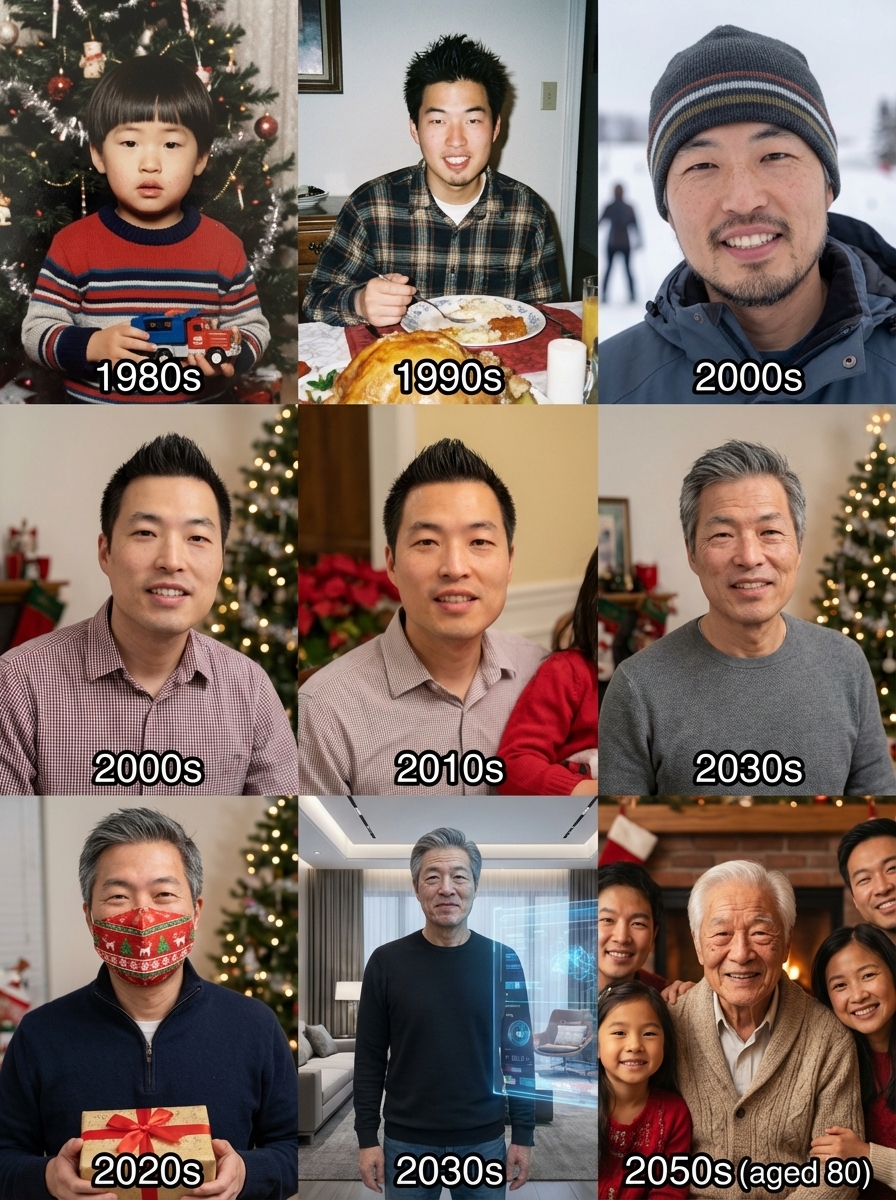 Capture Life's Milestones From Birth To 80 Years