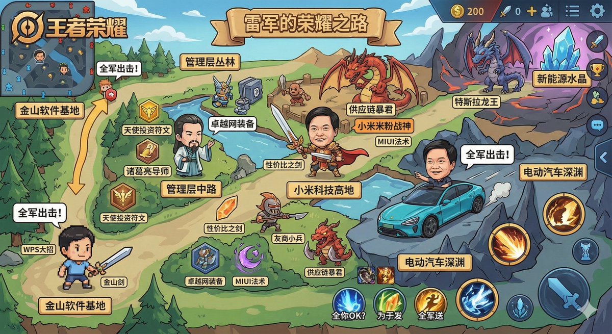 This Engaging Career Map For Xiaomi's Lei Jun,