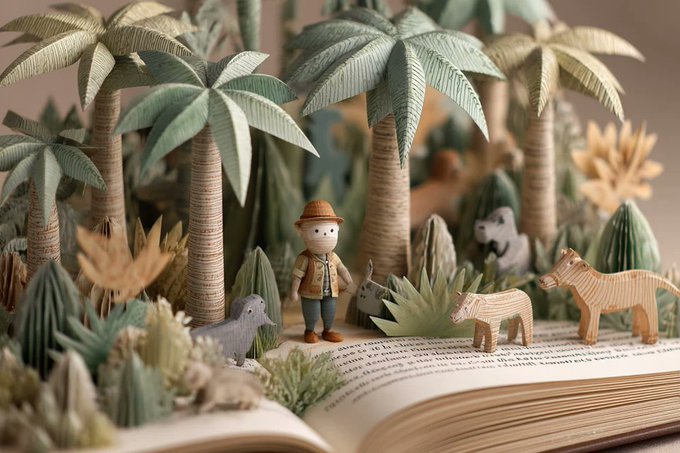 Craft A Charming 3D Pop-up Book Illustration