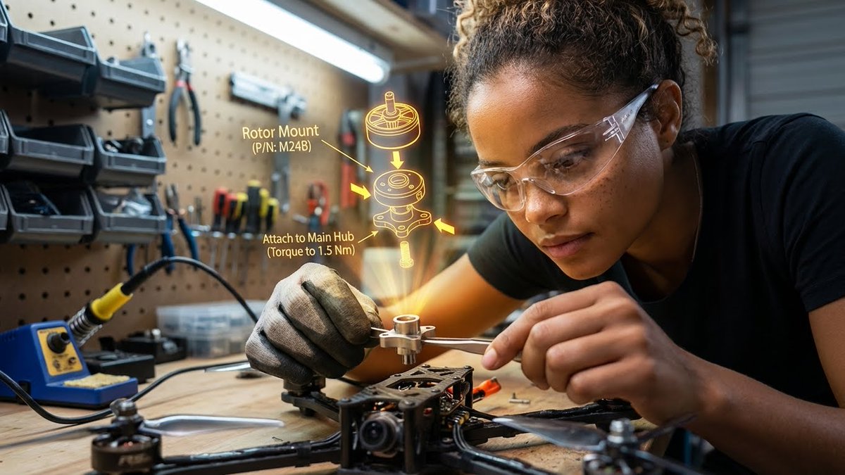 Capture The Intricate Action Of Technical Assembly