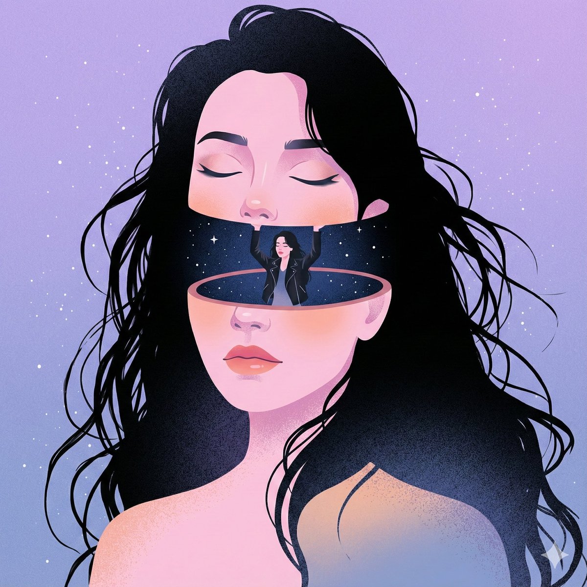 This Surreal Digital Illustration, Crafted