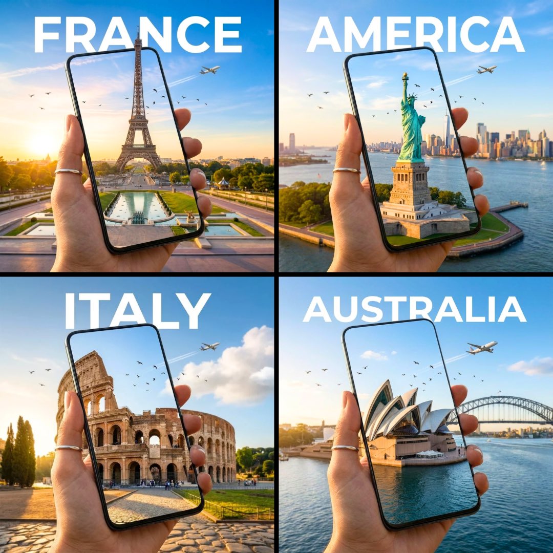Craft A Hyper-realistic Travel Ad
