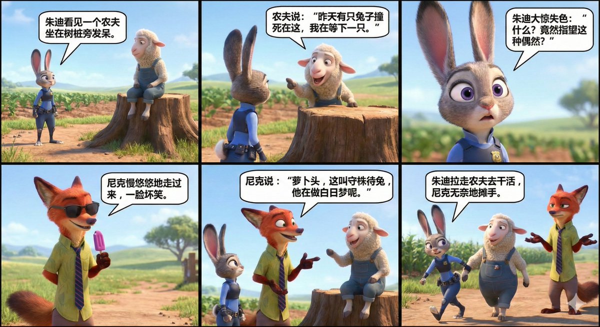 This Prompt Creates A 3D Animated Comic Strip