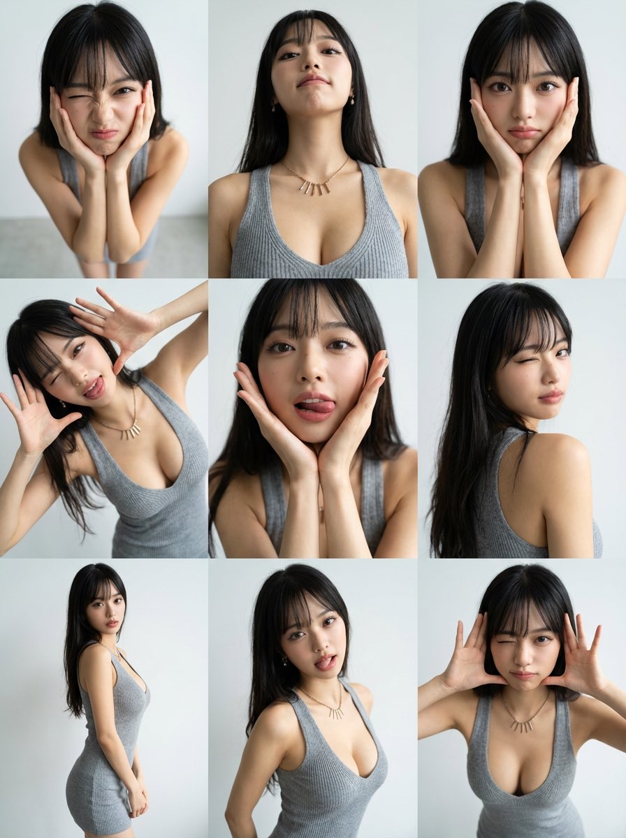 A Dynamic 3x3 Photo Grid