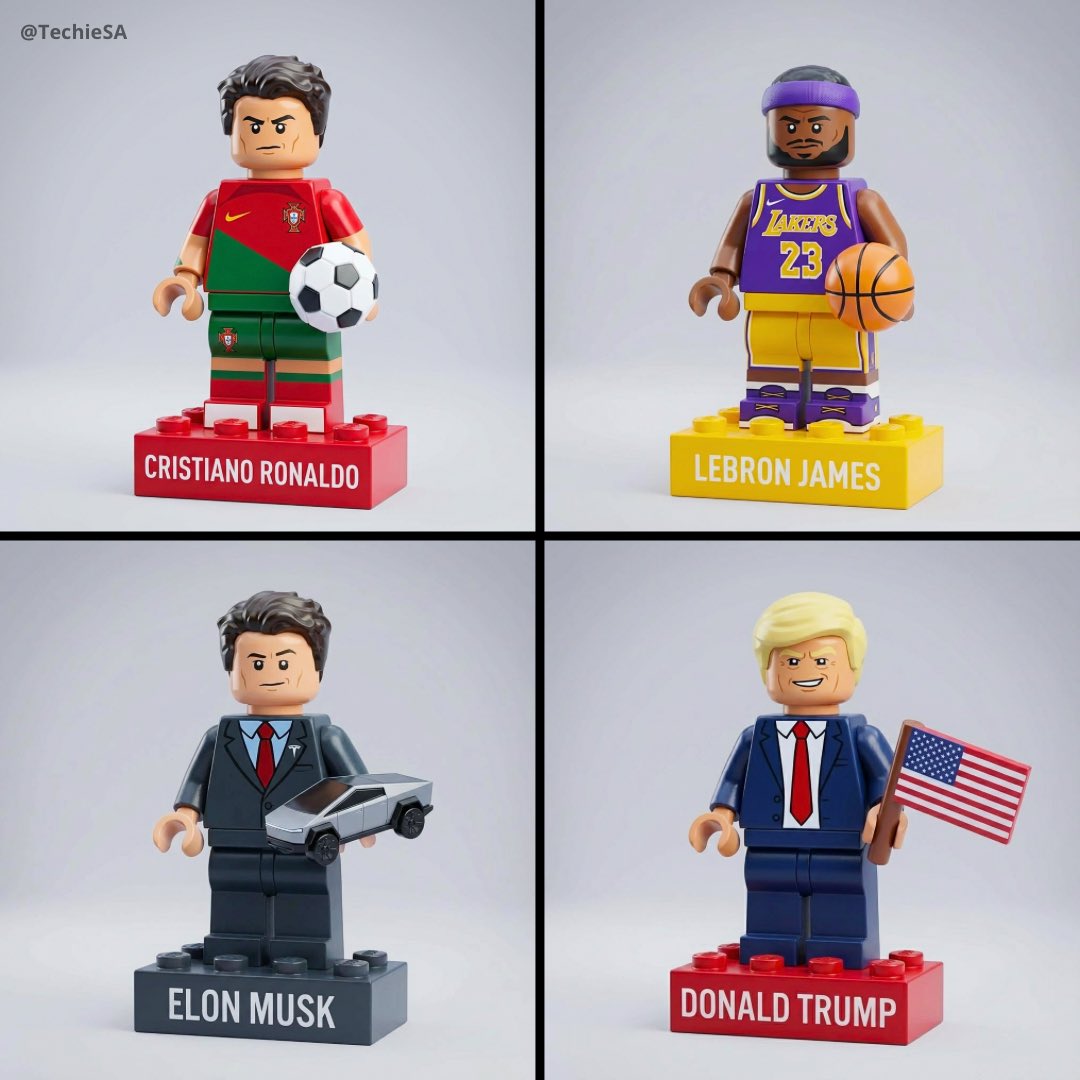 Craft Highly Detailed LEGO-style 3D Character Figures
