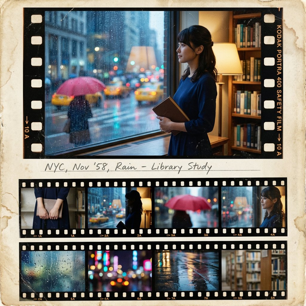 Transform Your Portraits Into Cinematic Saul Leiter-style Vintage