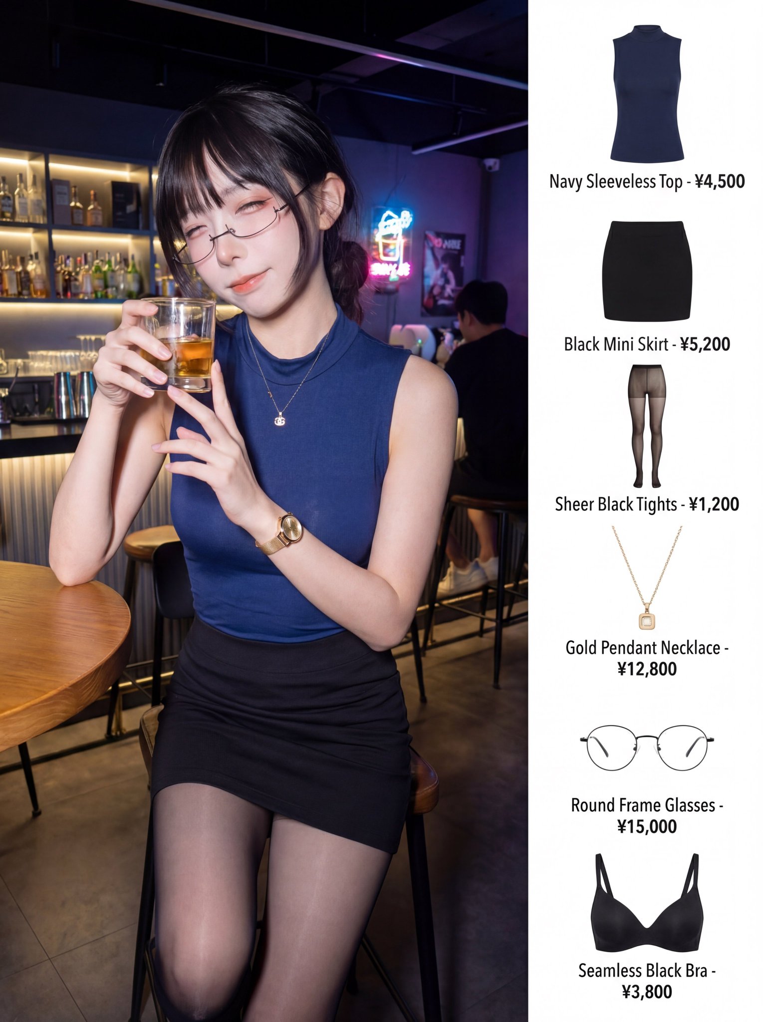 Professional, Magazine-style OOTD Fashion Collages