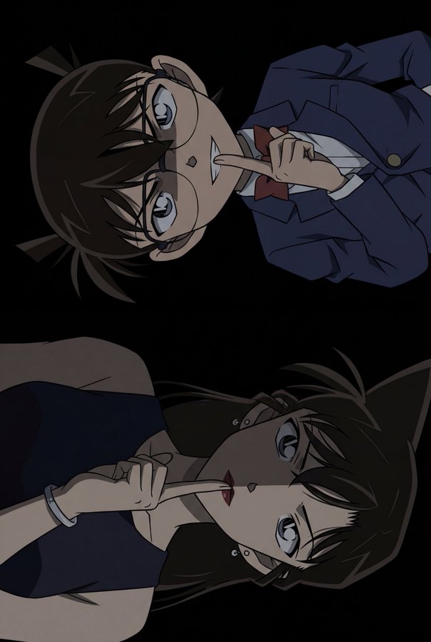This Dramatic Dual Portrait Of Shinichi Kudo And