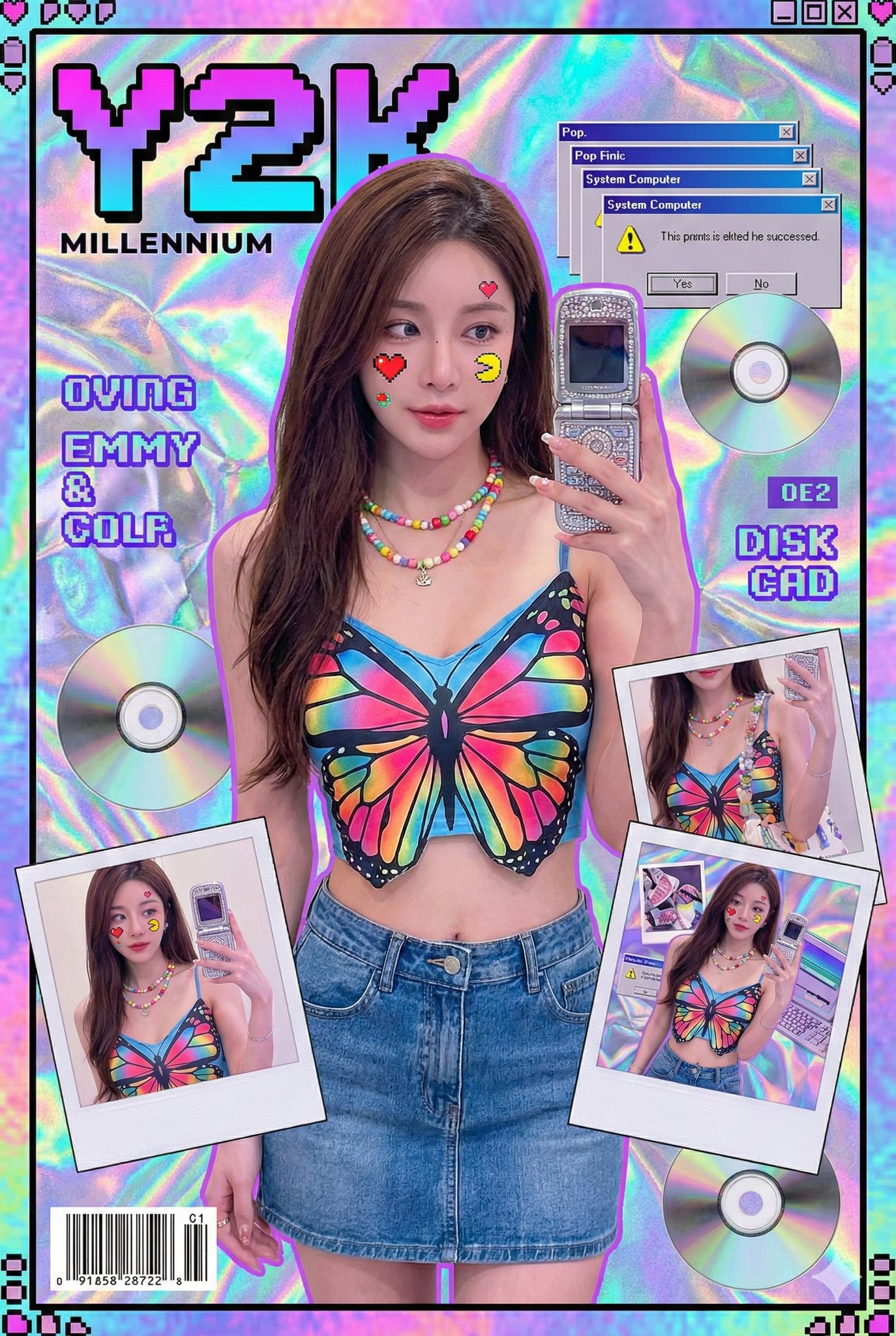 Capture Vibrant Y2K Aesthetics