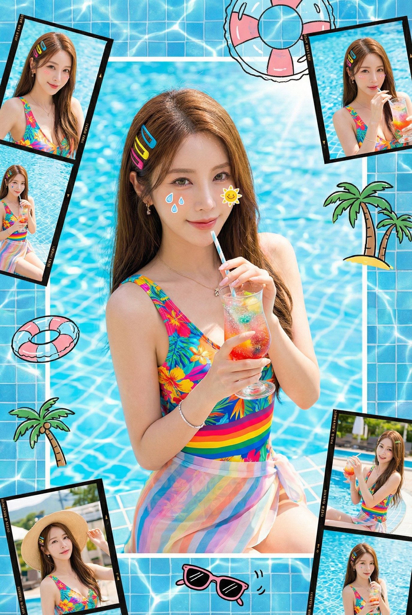 Capture Vibrant Summer Dopamine Aesthetics