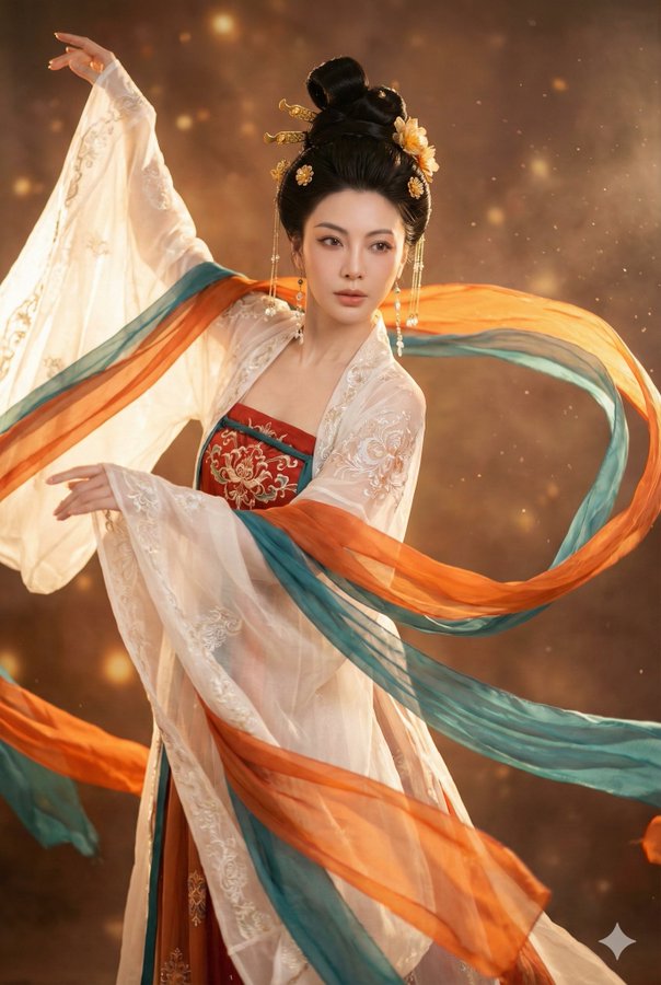 This Hyper-realistic Portrait Of A Tang Dynasty Noblewoman,