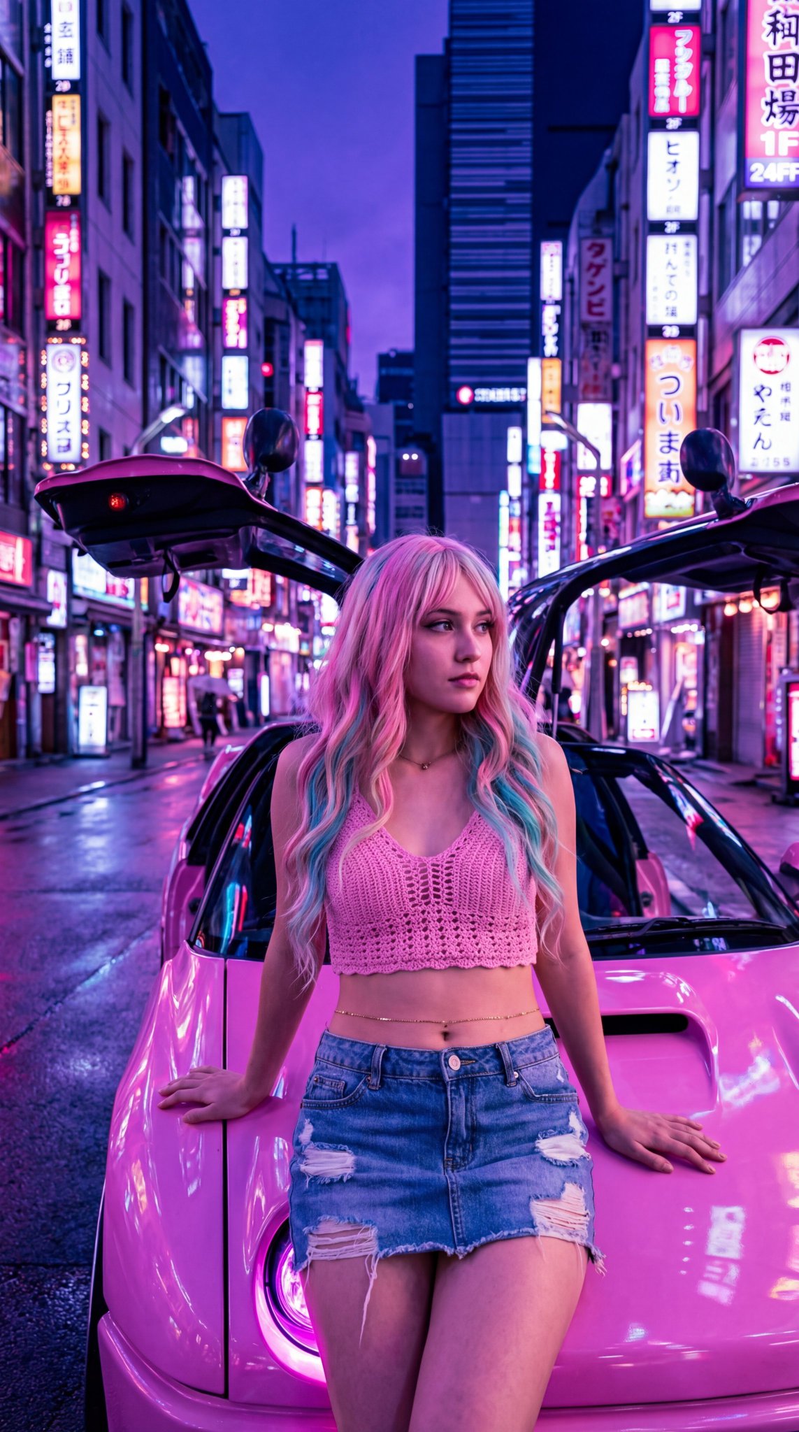 Capture The Vibrant Energy Of Tokyo Nightlife