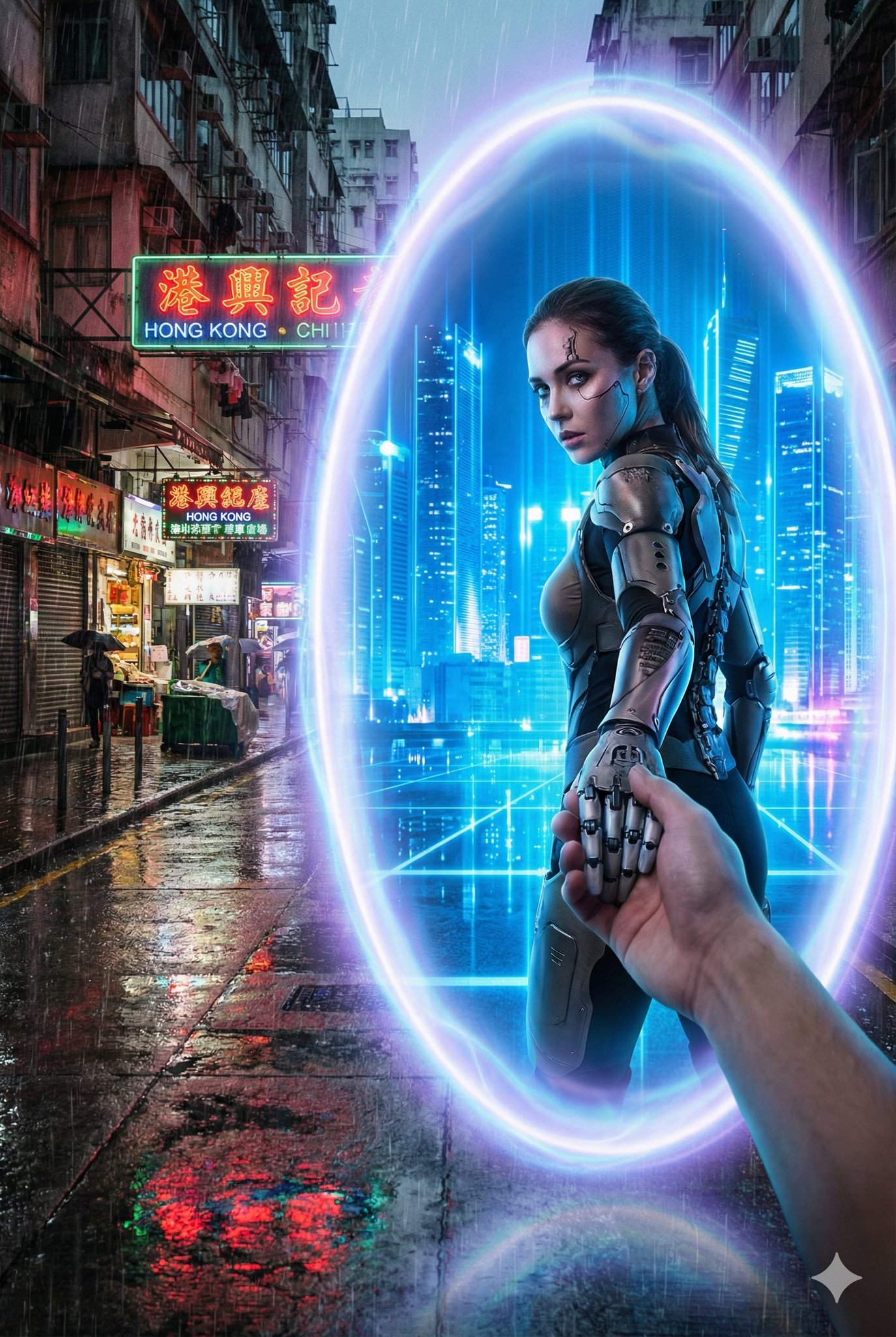 Craft Stunning Anime-meets-reality Portal Scenes